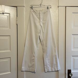 Vintage Sailor Pant in Salt White